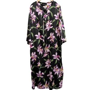 Vintage Valentino Intimo Floral Caftan Kaftan Bewitched Endora Inspired …